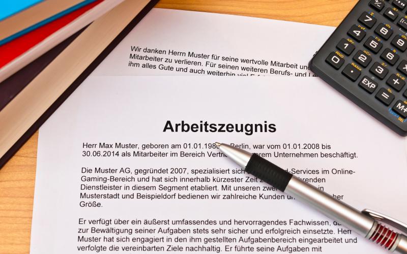 Arbeitszeugnis